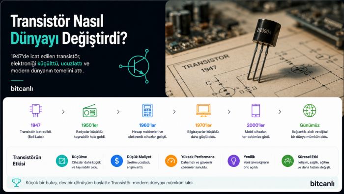 Transistör Nasıl Dünyayı Değiştirdi?